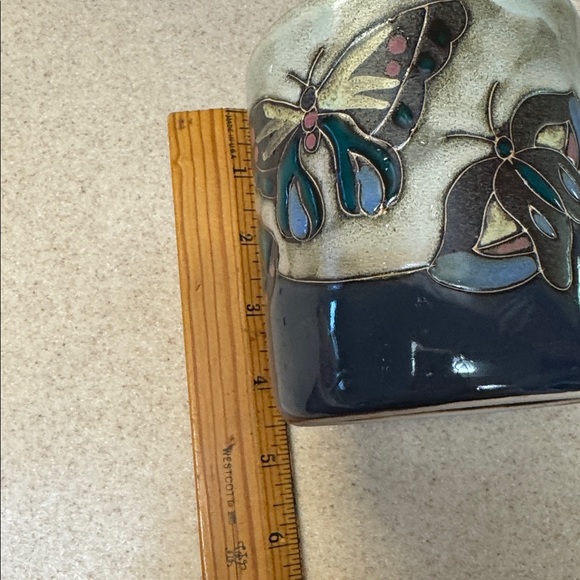 Butterfly coffee mugs. Handmade. - Picture 11 of 12